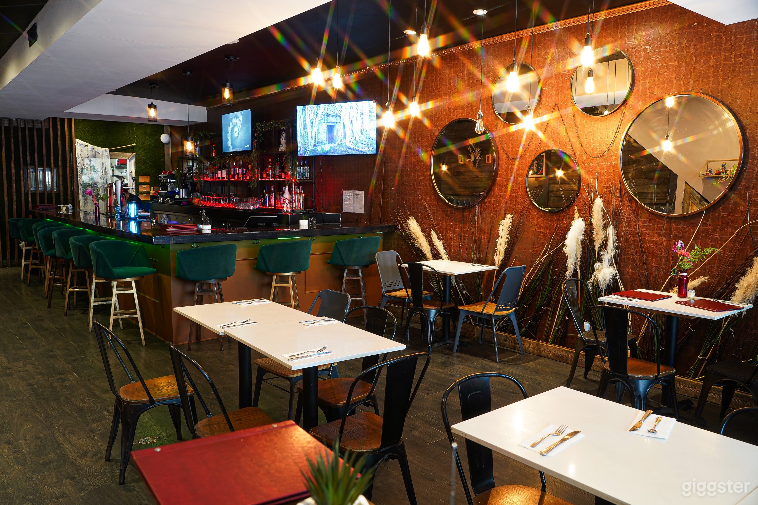 Main dining room and bar