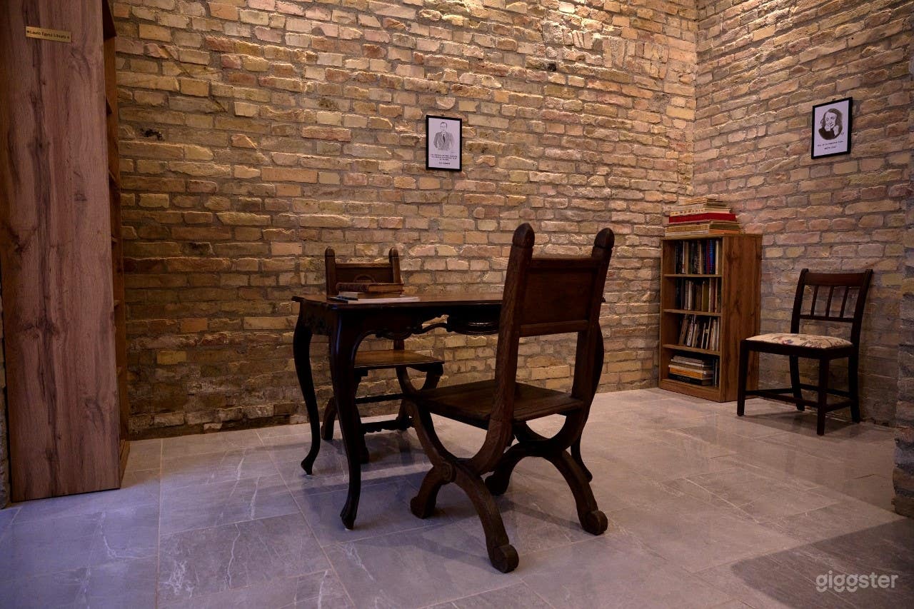 High-Ceiling Brick Gallery | Boutique Bohemian Interior Photo 4