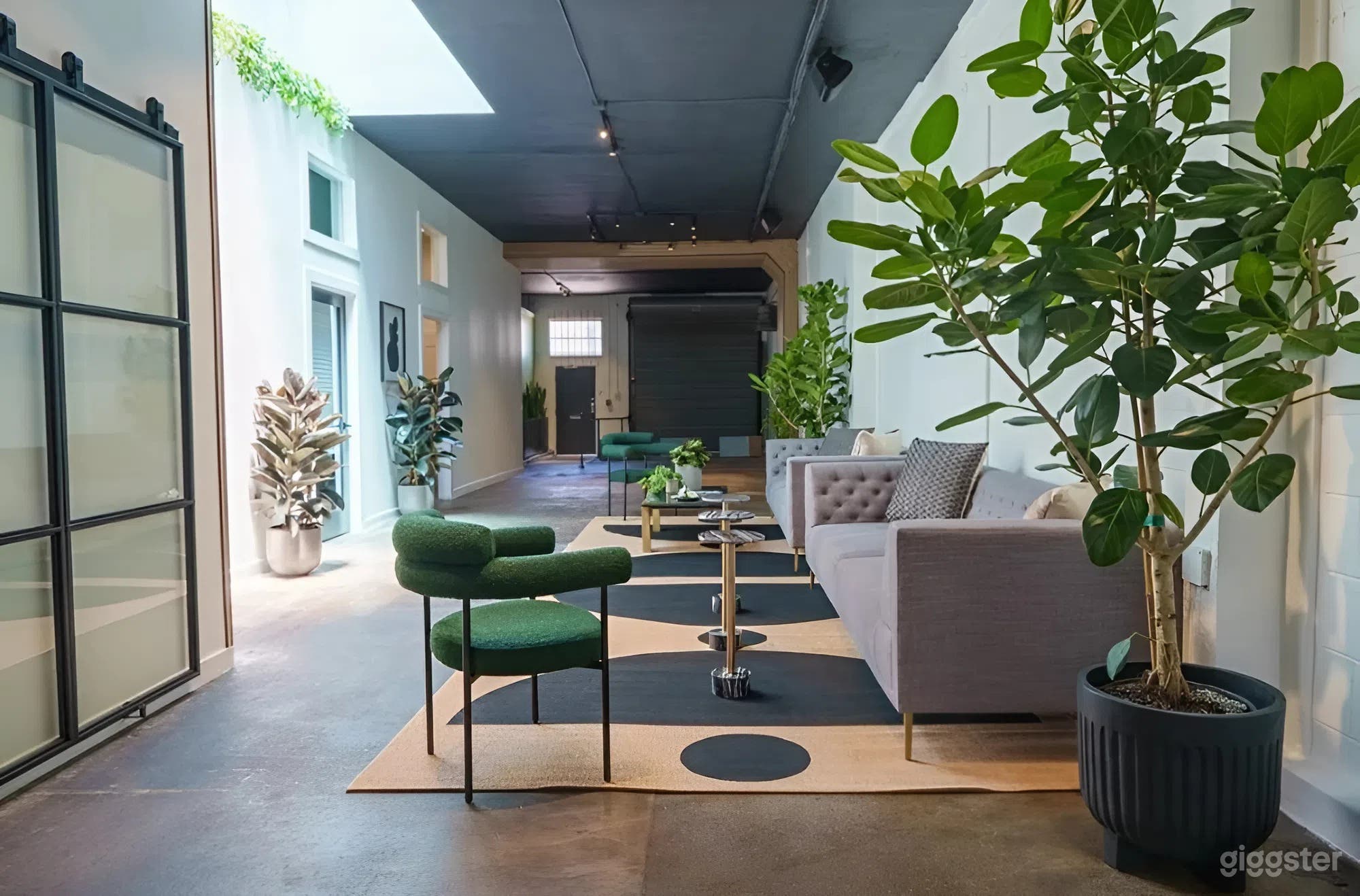 Modern Oakland Event Space with Skylights & Lounge Photo 2