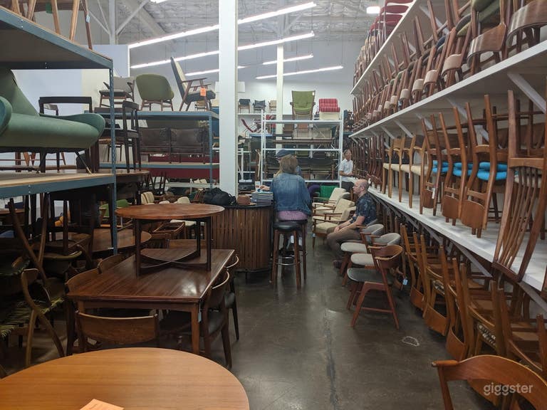  10,000 Square Foot Mid Century Furniture Warehouse 