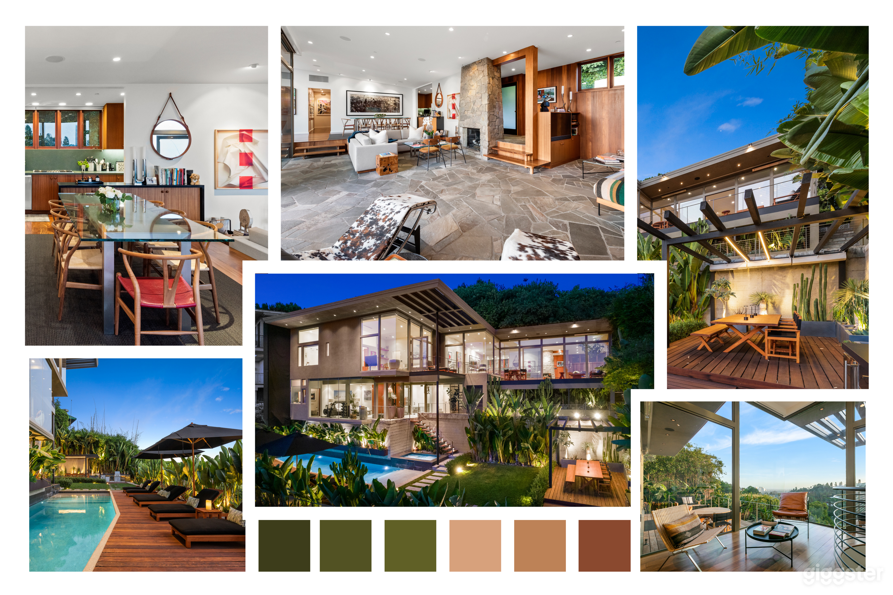 JUNGLE MODERN: GLASS, WOOD &amp; TROPICAL POOL HIDEAWAY Photo 1