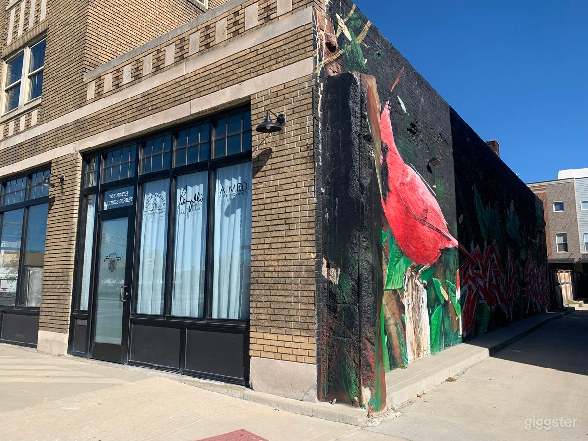 Photography Studio w/ Large Brick Wall &amp; Natural Light Photo 3