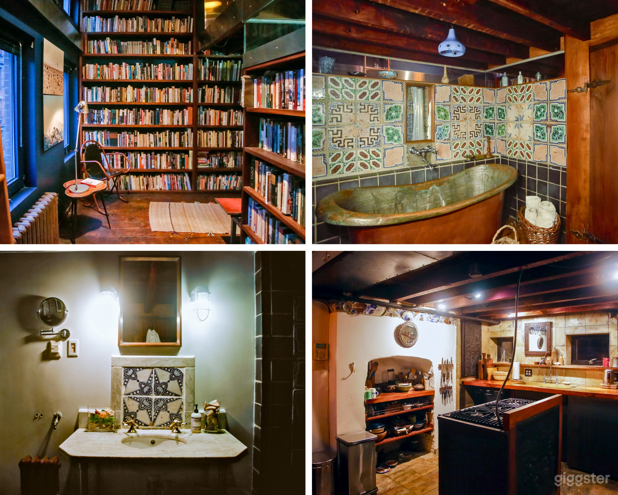 Vintage Townhouse with Spiral Stairs and Library Photo 1