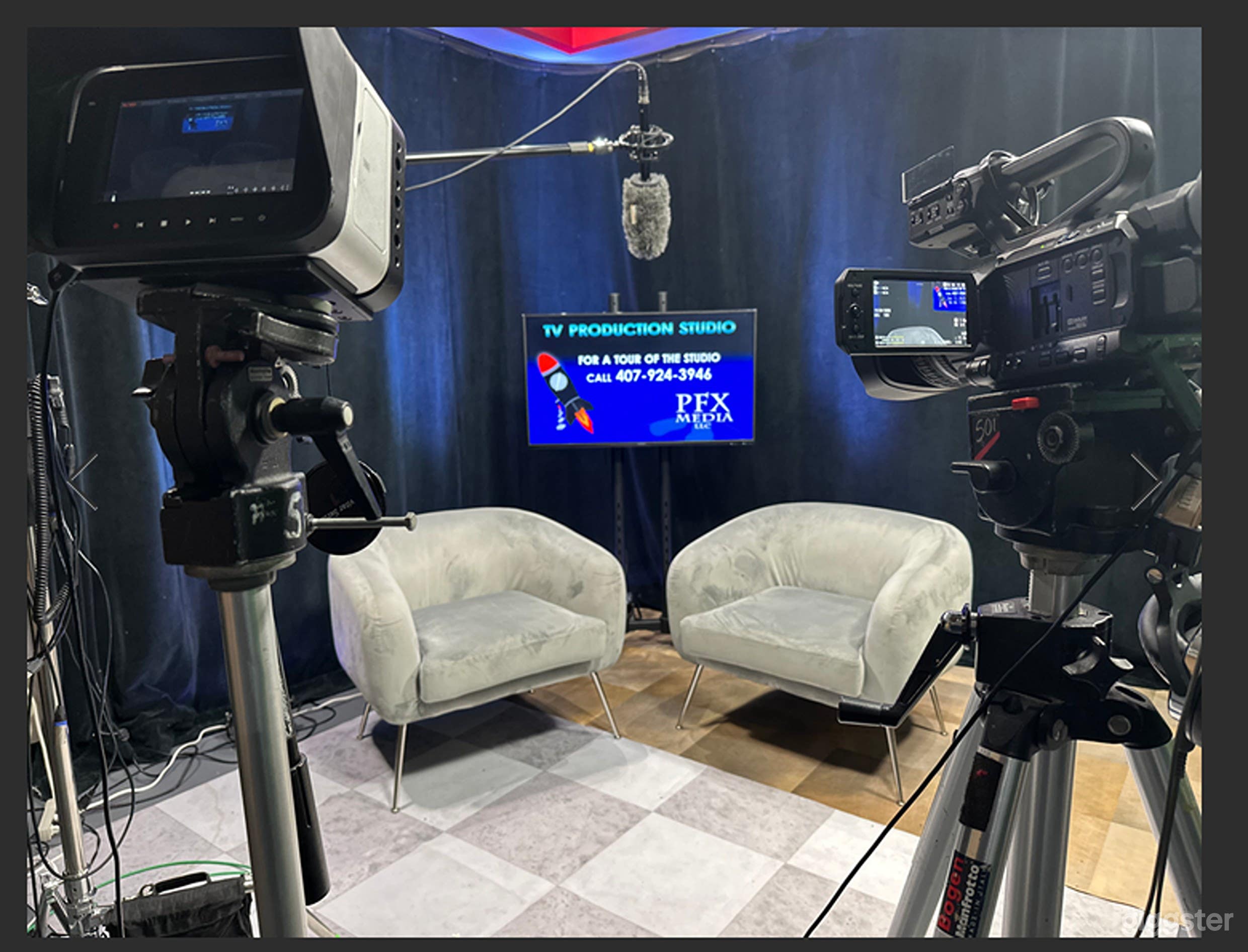 State-Of-The-Art Podcast Studio Photo 3