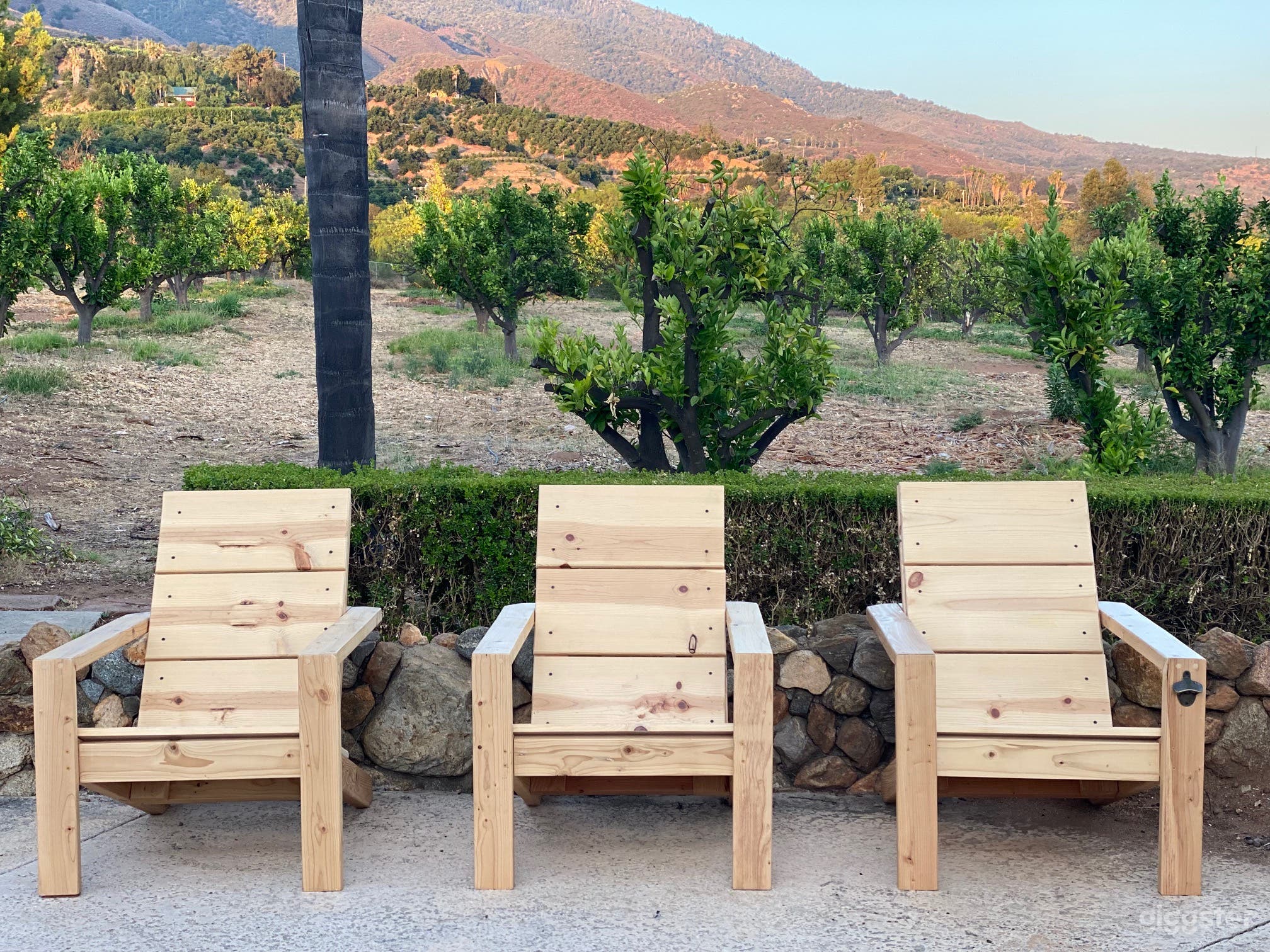 Gorgeous Hillside and orchard views from the pool area