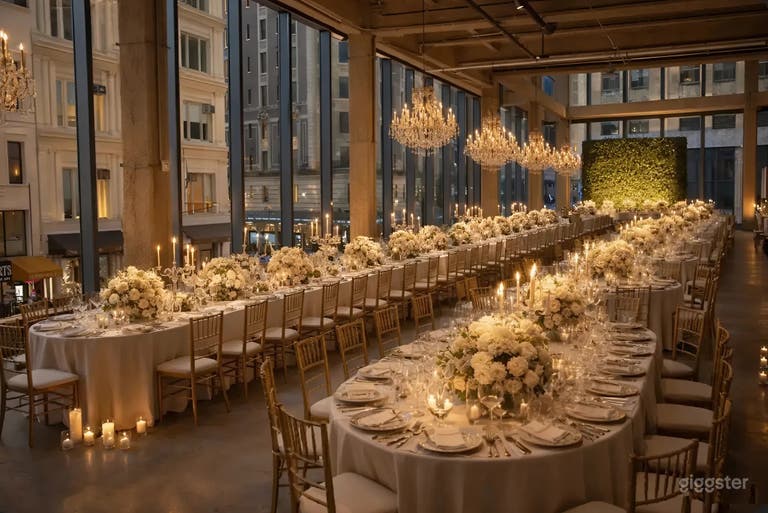  Spacious Event Venue with Skyline Views 
