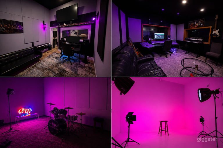  Studio tout-en-un d'enregistrement, photo & production 
