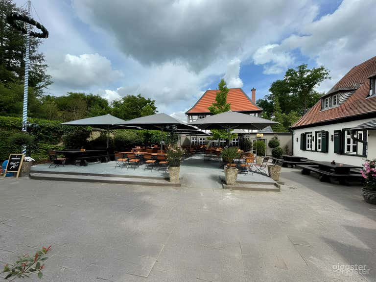  Historisches Fachwerk-Waldgasthaus & Biergarten in Frankfurt 