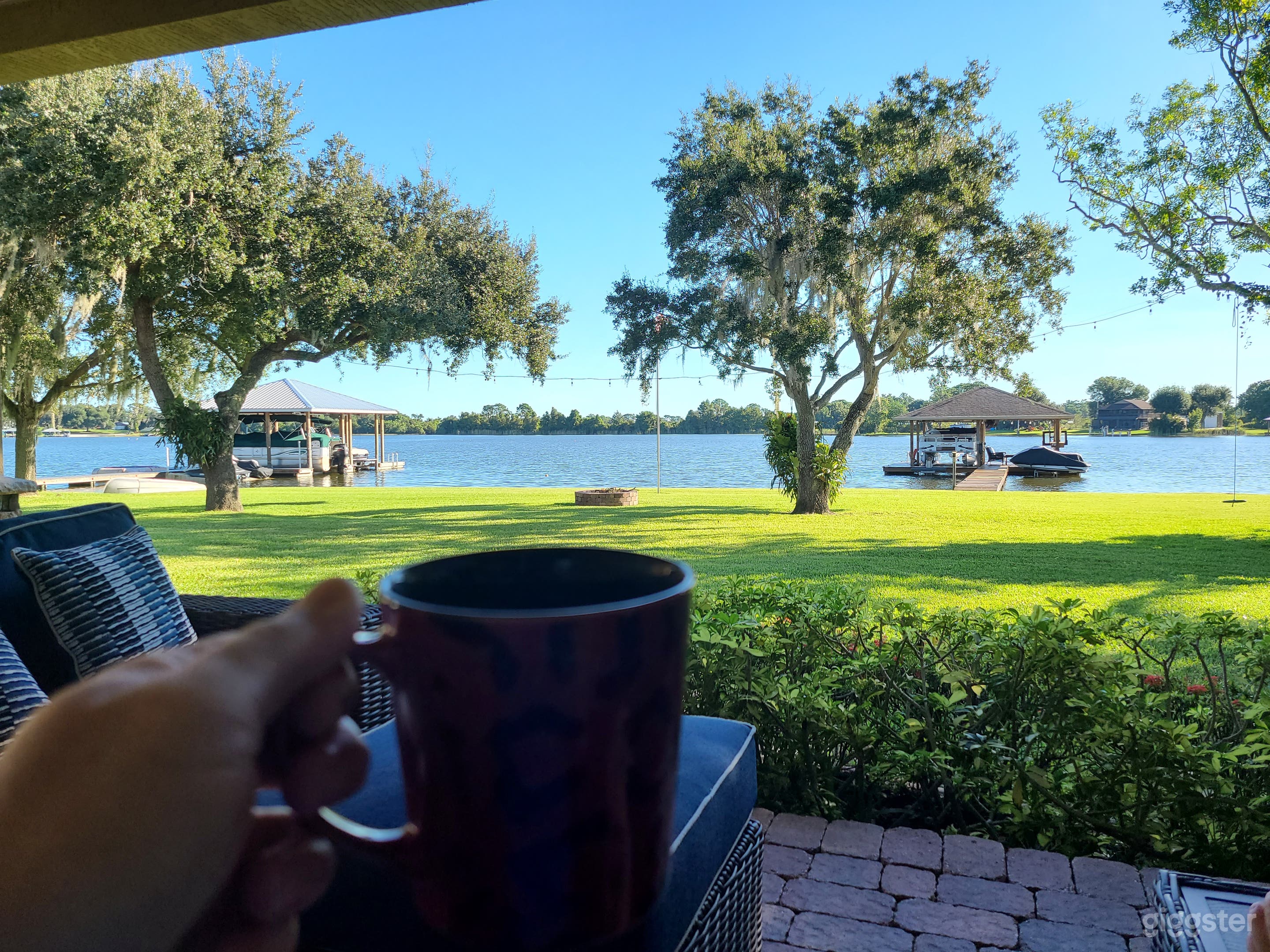 Beautiful lakeview and yard