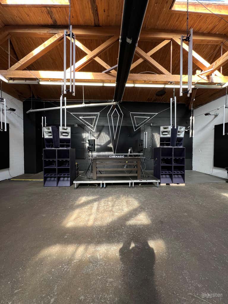  Premium industrial event space for brand launches & events 