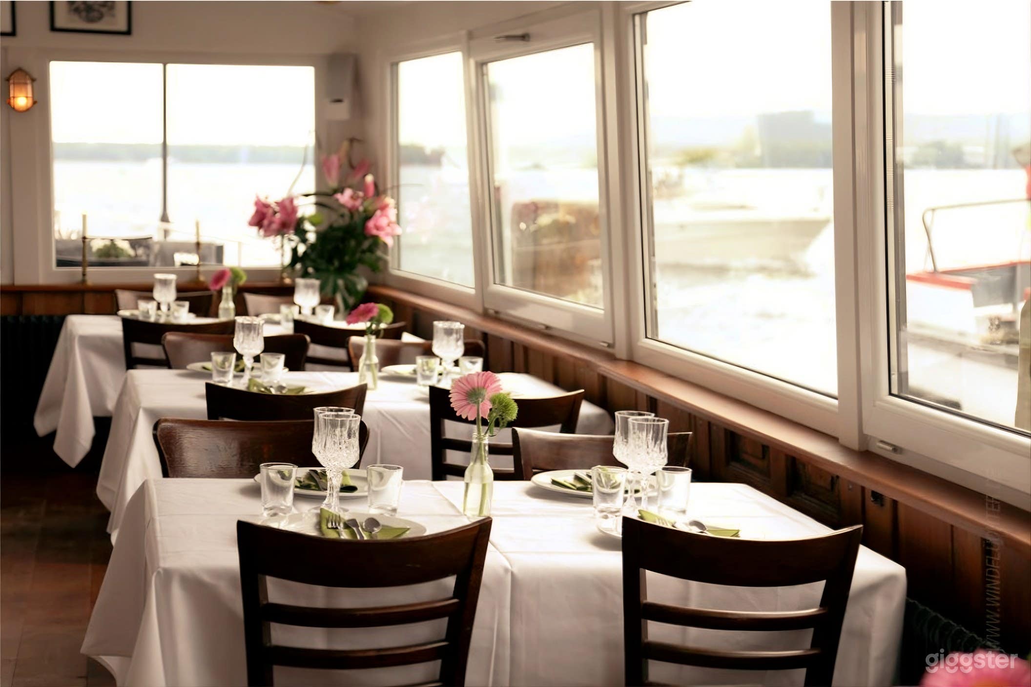 Historisches Schiff am Seeufer – Veranstaltungsort für Tagun Photo 2