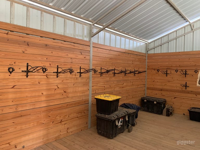  Equestrian training facility on 17 acres, with home on site 