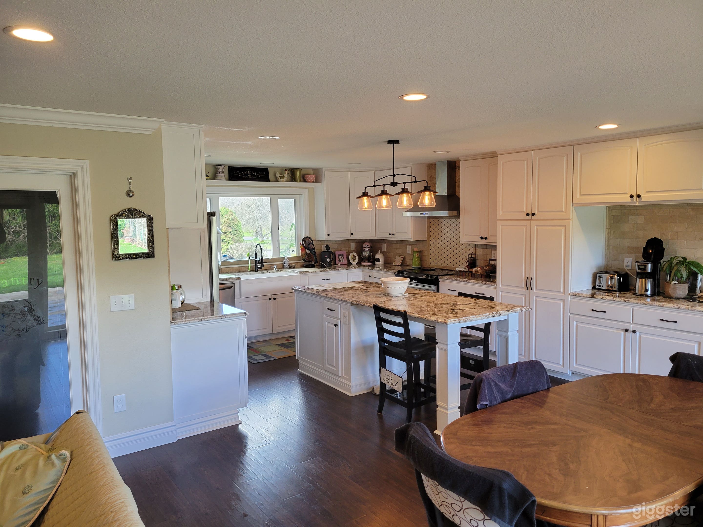 Kitchen looking from dining room