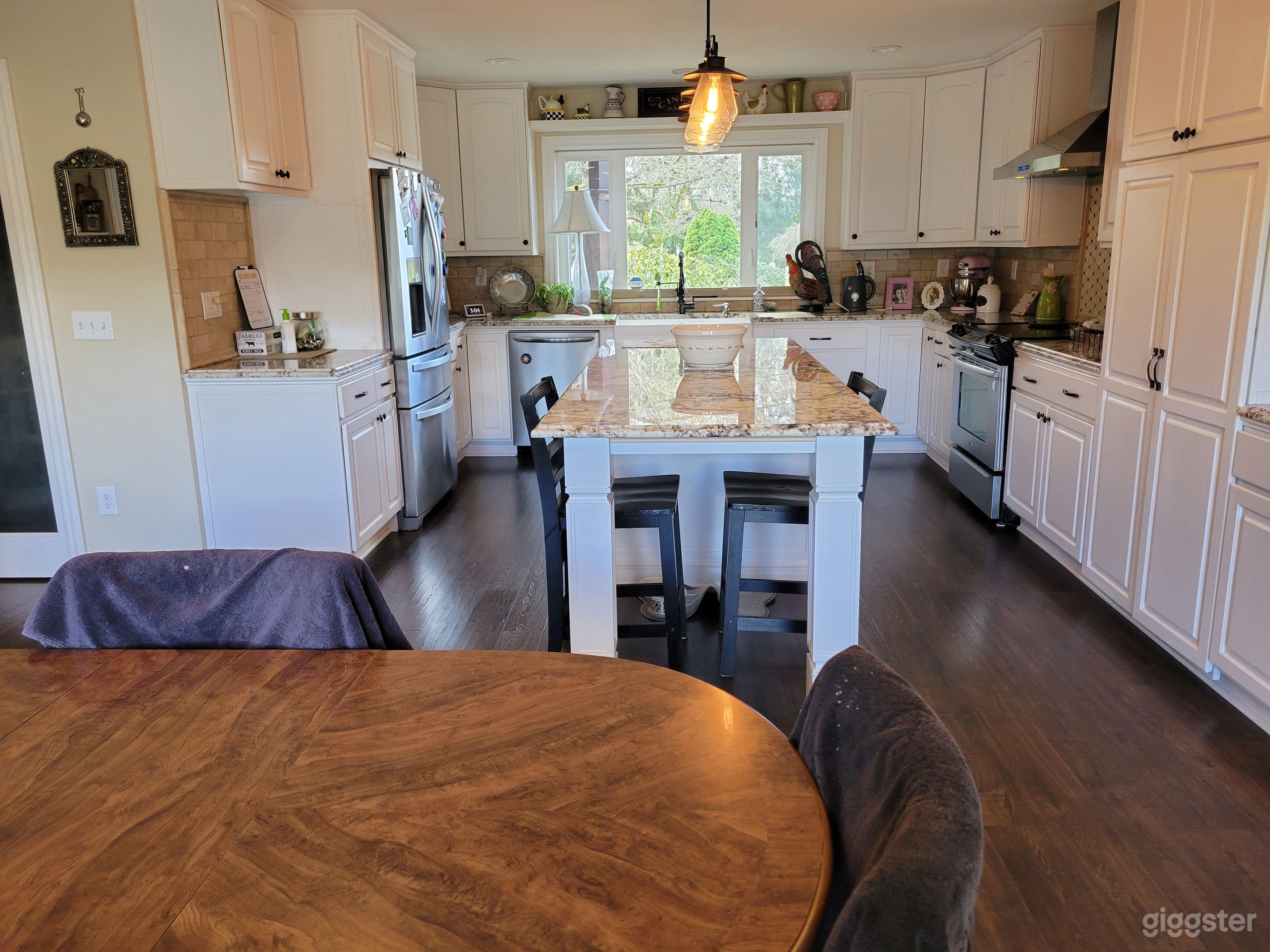 Kitchen from dining room