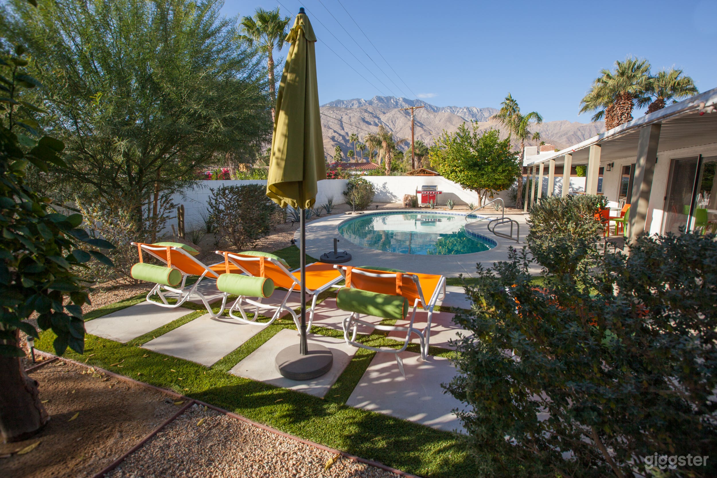 Colorful Hacienda Hideaway in Movie Star Colony Photo 1