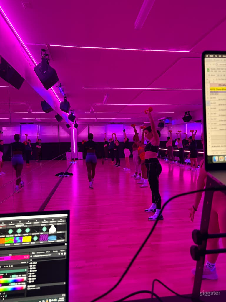  Center City Dance Studio w/ speakers and lighting 