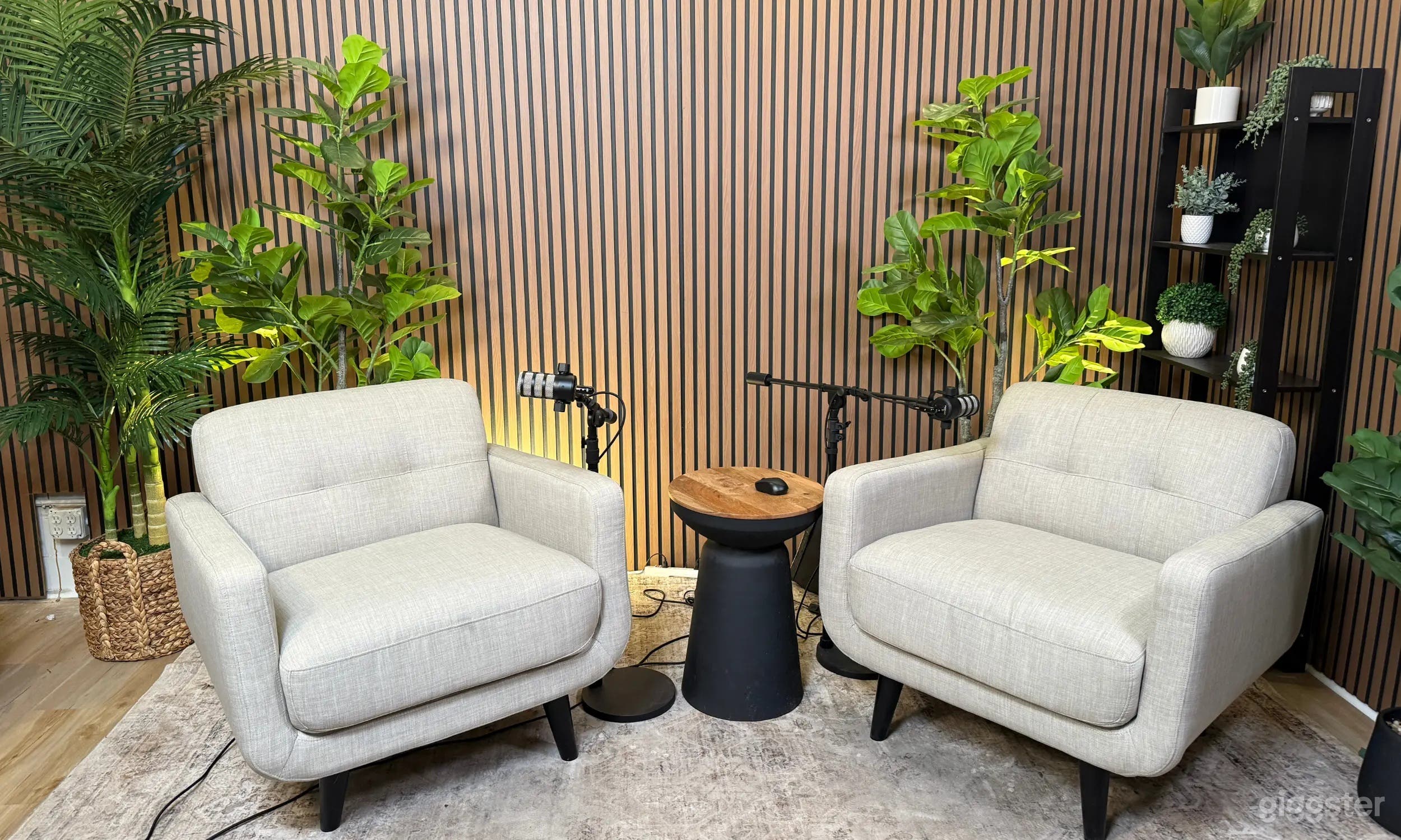 Austin 3-Camera Video Podcast Studio Photo 2