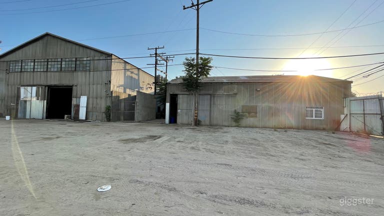  HUGE Industrial Gated Warehouse Lot 