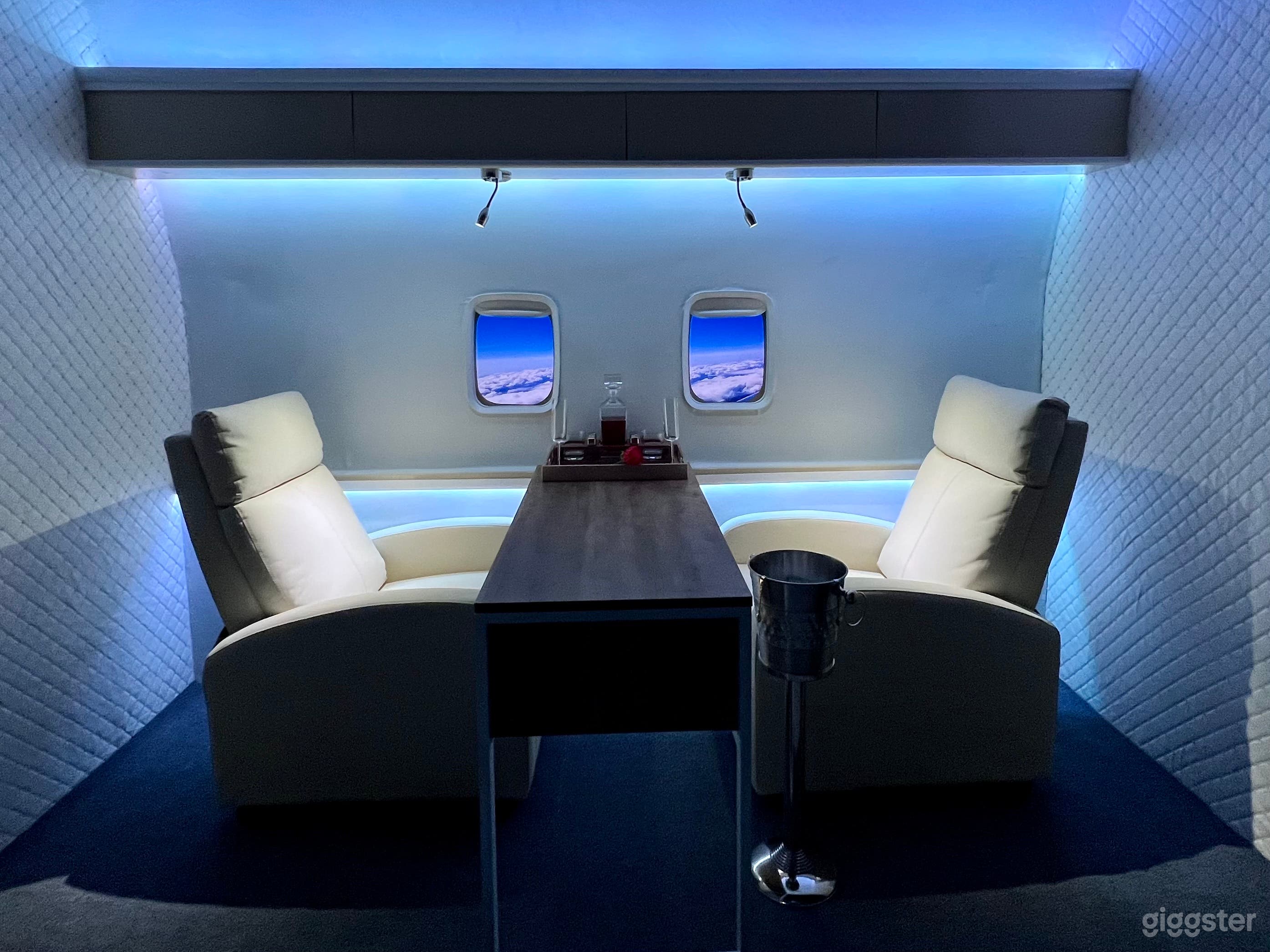 Private Jet Studio Set | Flight Simulation Photo 4