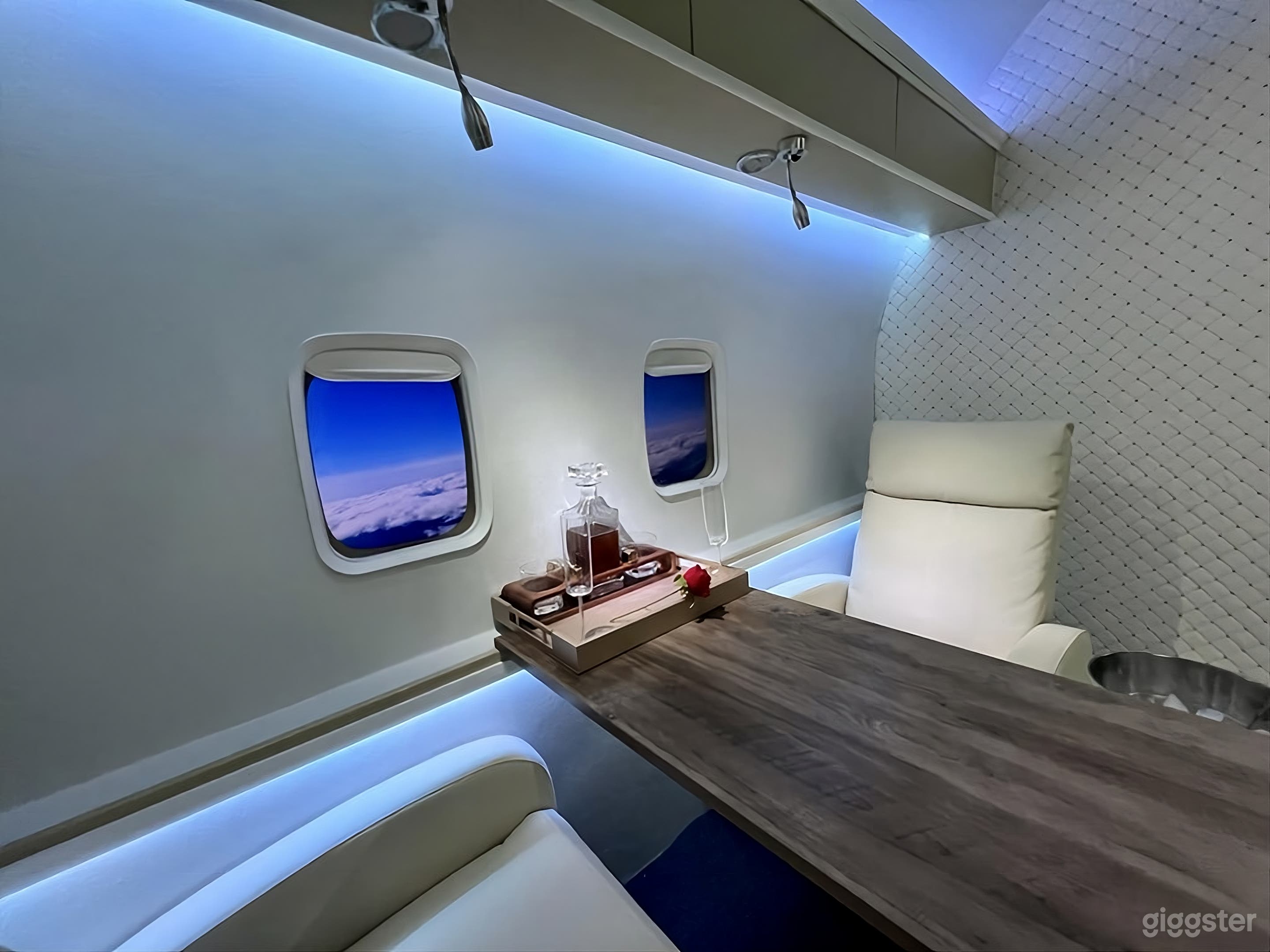 Private Jet Studio Set | Flight Simulation Photo 2