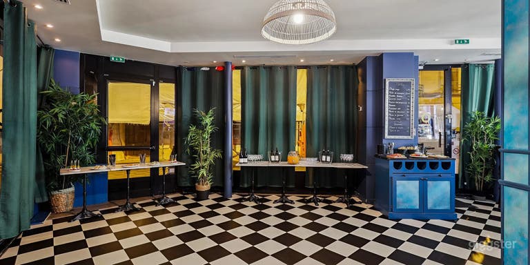  Rustikale Pariser Tapas-Bar & Veranstaltungsort - Hauptraum 