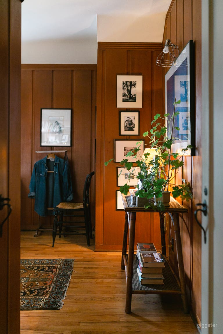  White Brick Colonial House with Spacious Backyard 