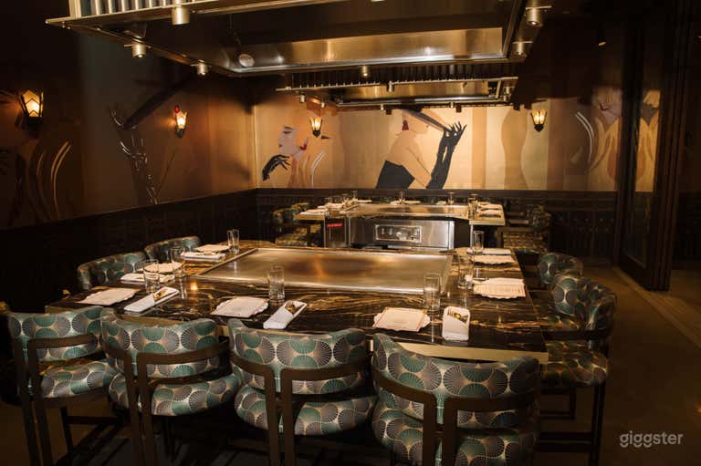  Teatro Art Decó de Alta Energía para Teppanyaki Franco-Japonés 