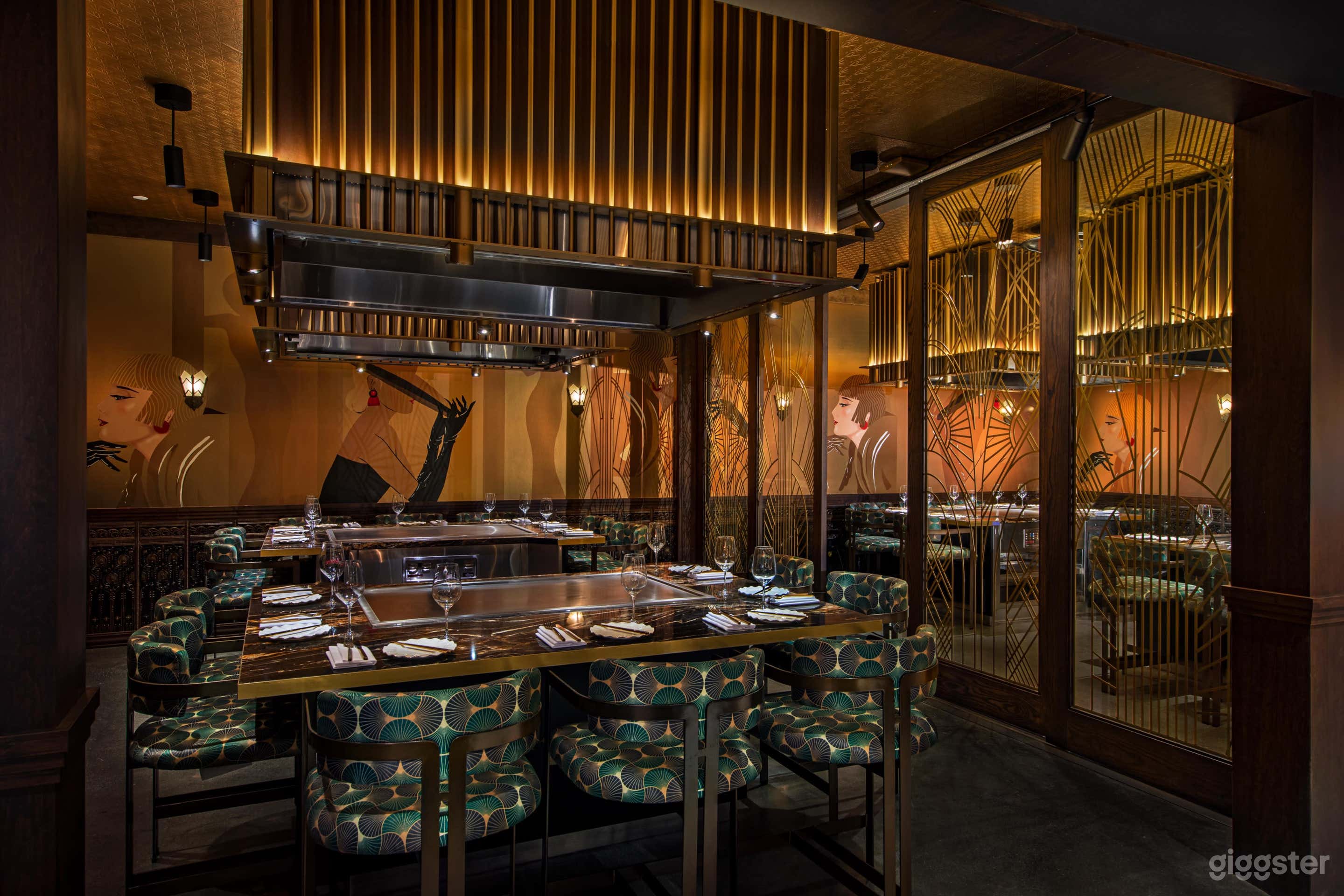 High-Octane Art Deco Theater of French-Japanese Teppanyaki Photo 3