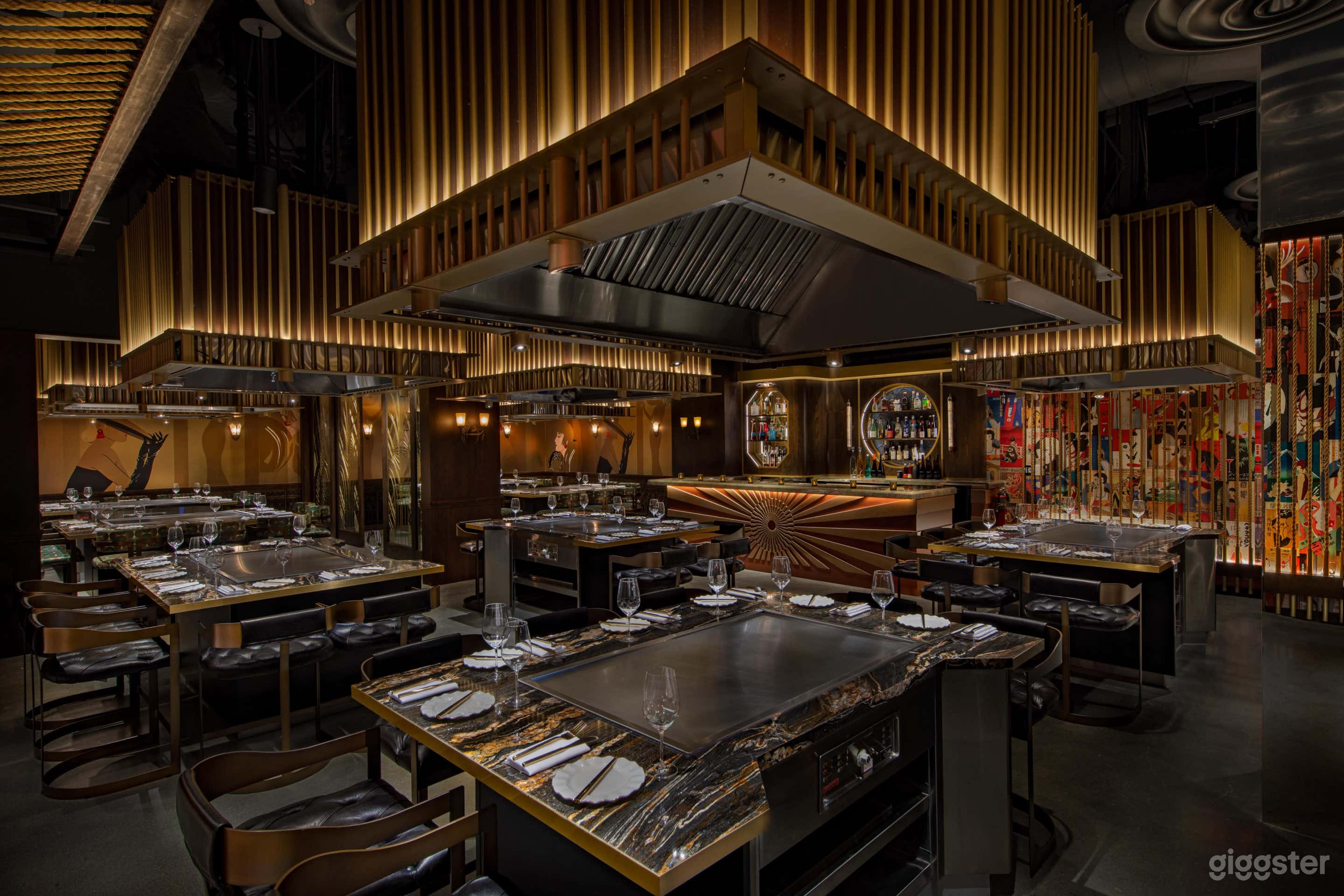 High-Octane Art Deco Theater of French-Japanese Teppanyaki Photo 1