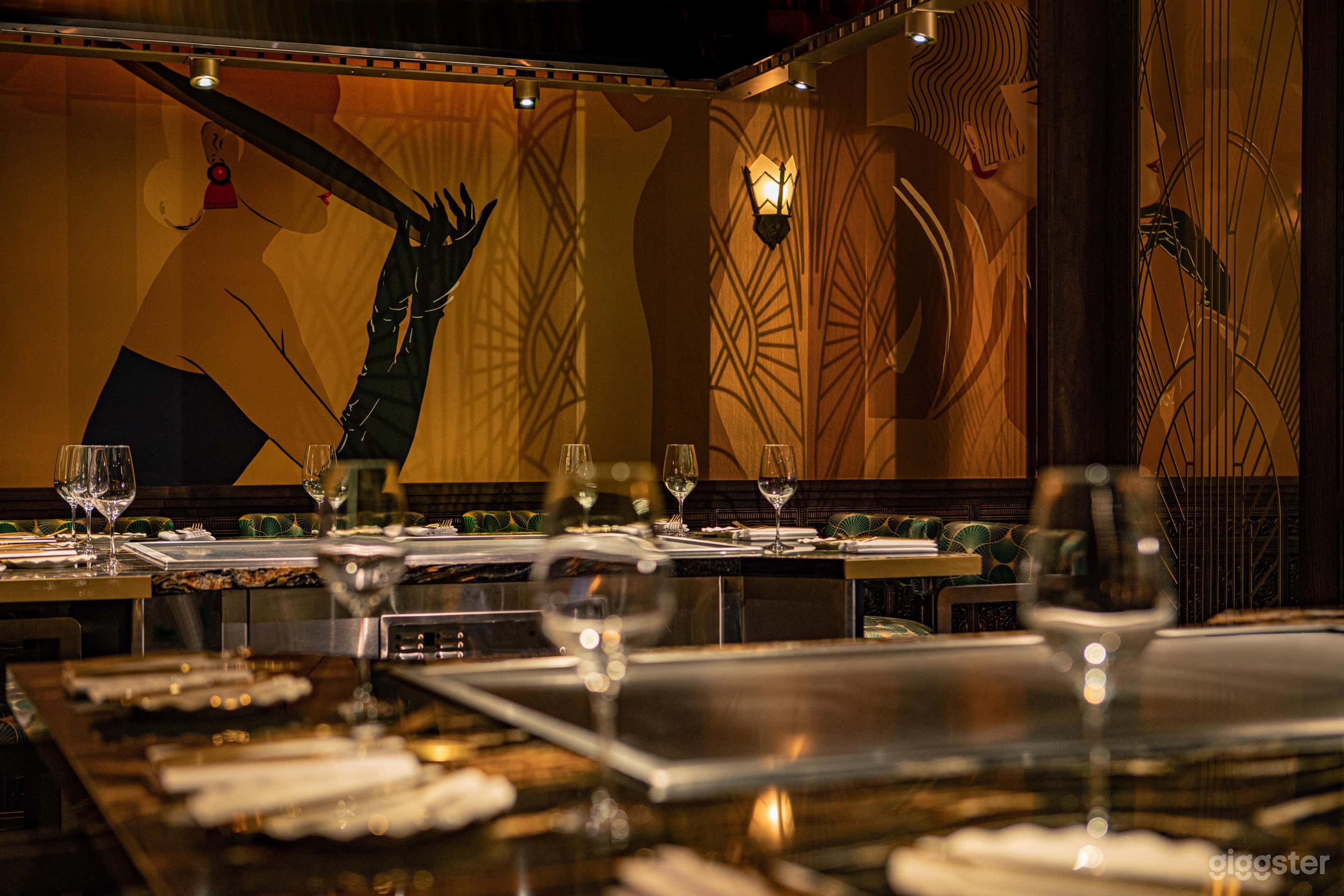 High-Octane Art Deco Theater of French-Japanese Teppanyaki Photo 2