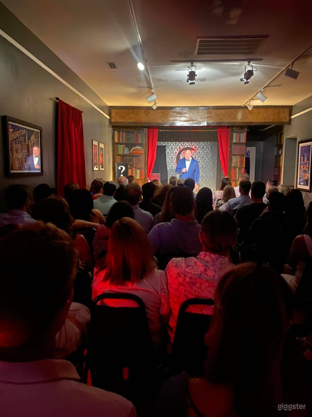 The theater with a full house