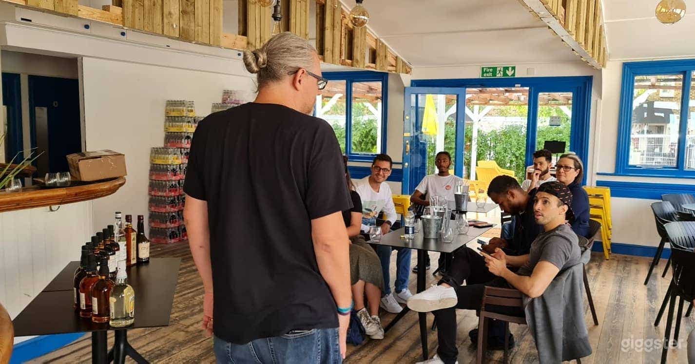 Indoor Restaurant with Great View of the Beach Photo 2