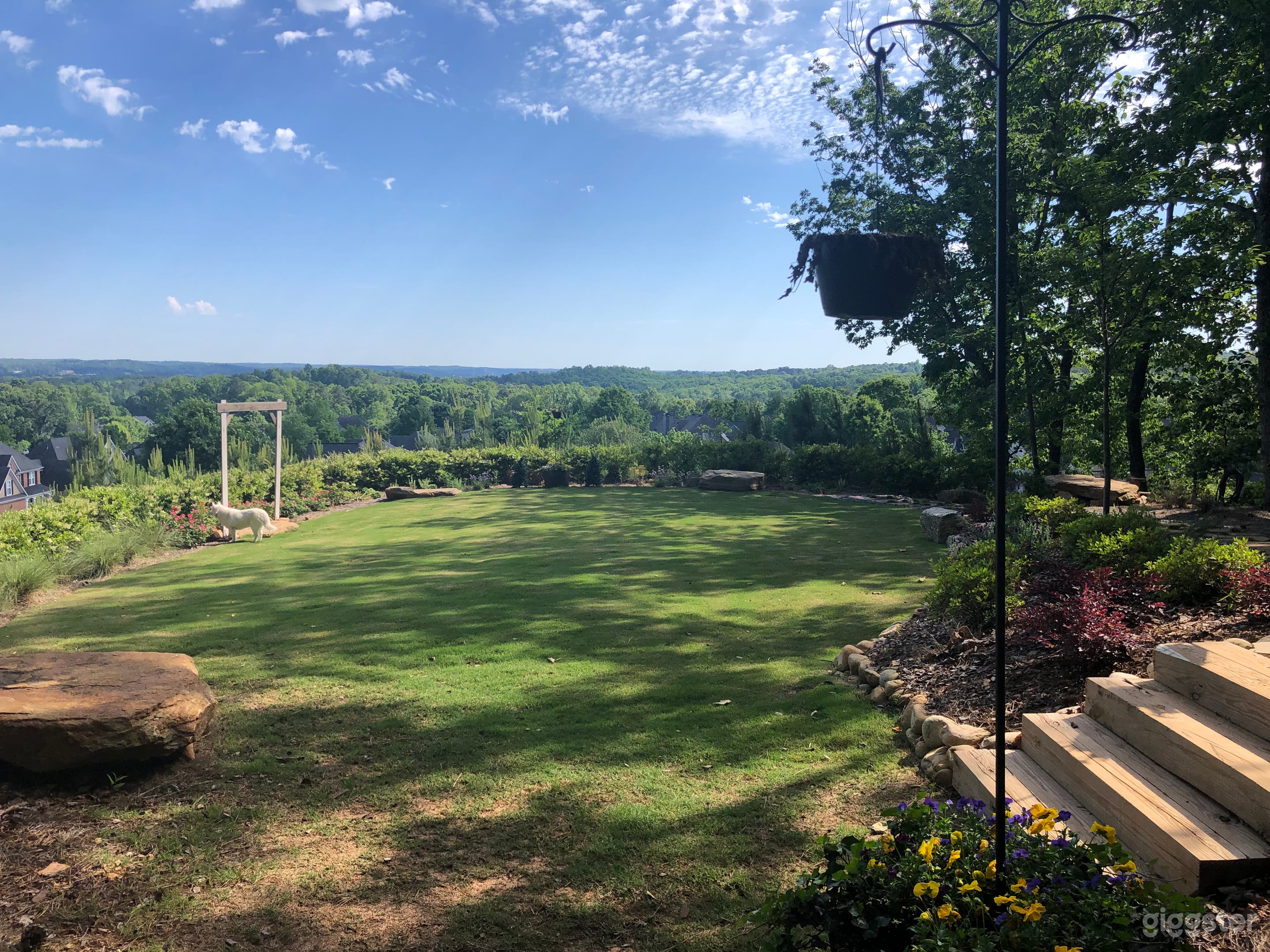 Our 2500 sq. ft. Garden Lookout Point