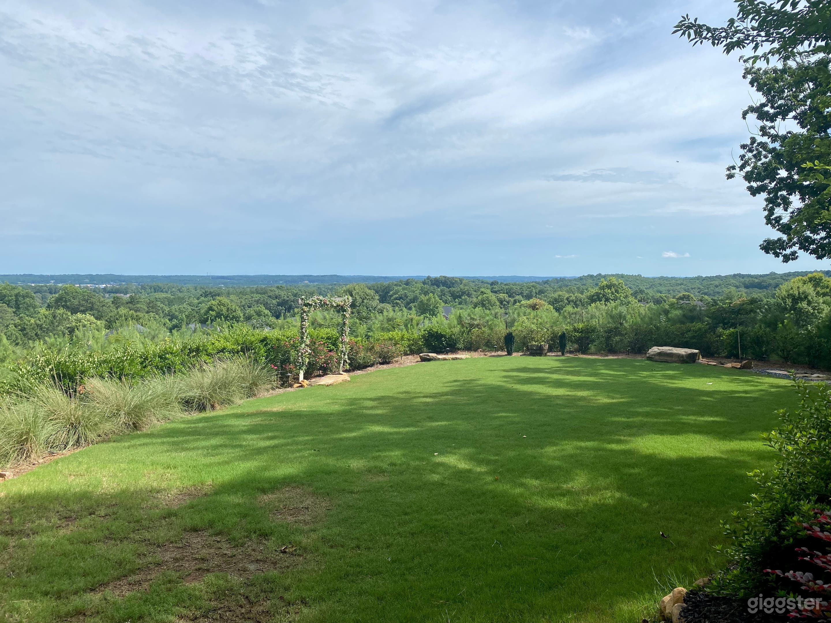 Expansive Garden Overlook w/ Panoramic City View