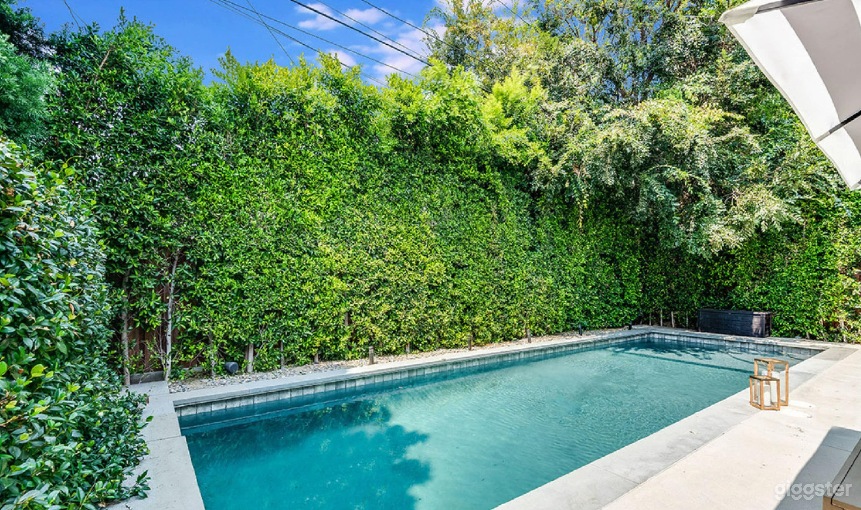 Backyard Pool Spanish-style home Modern Farmhouse  Photo 1