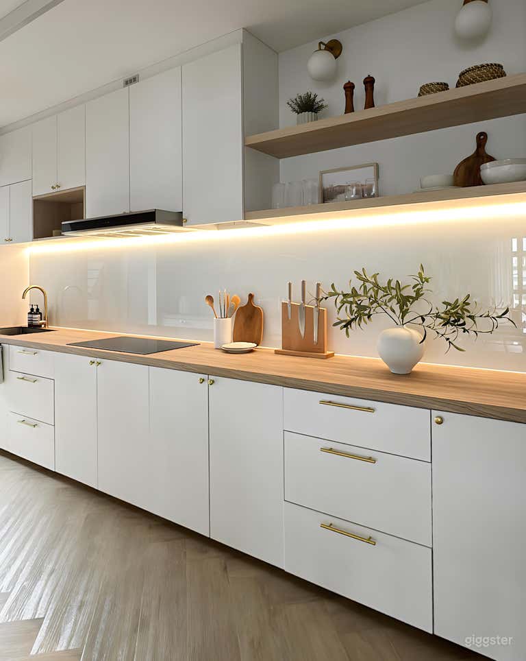 Piso HDB Brillante y Acogedor con Ambiente Moderno Costero de Estilo Granja 