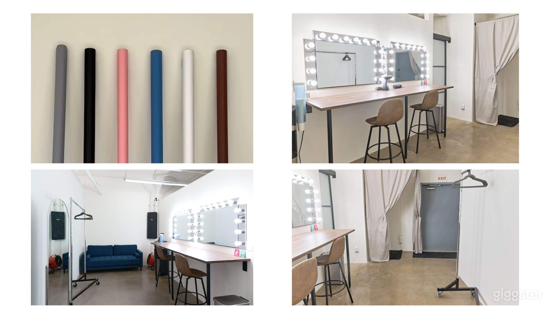 Two Valentine’s Sets / red velvet + White L-CYC w/ light Photo 4