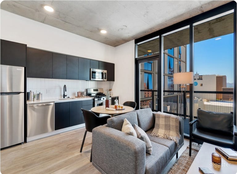  Hochhaus-Loft 