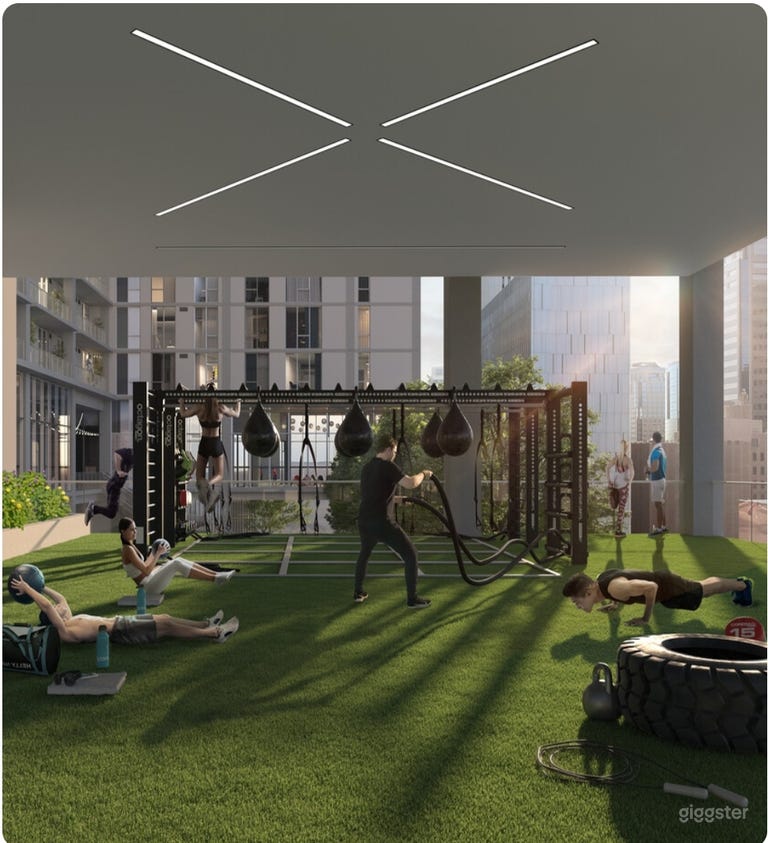  Hochhaus-Loft 