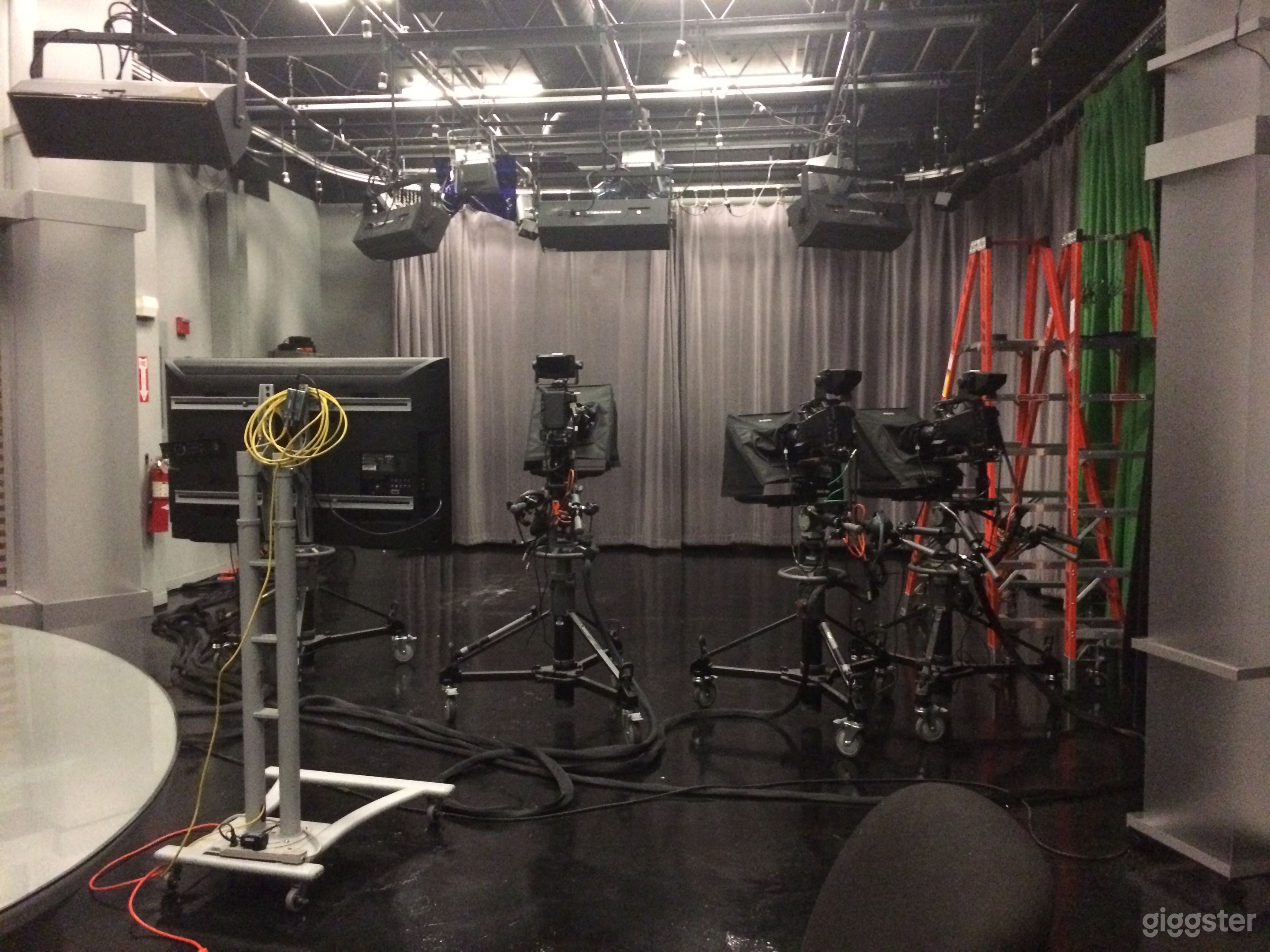 "black box" broadcast studio