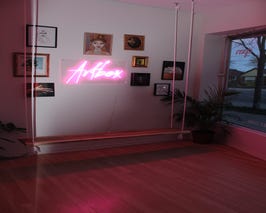  Fun photo opp area that can be customized for your event. 