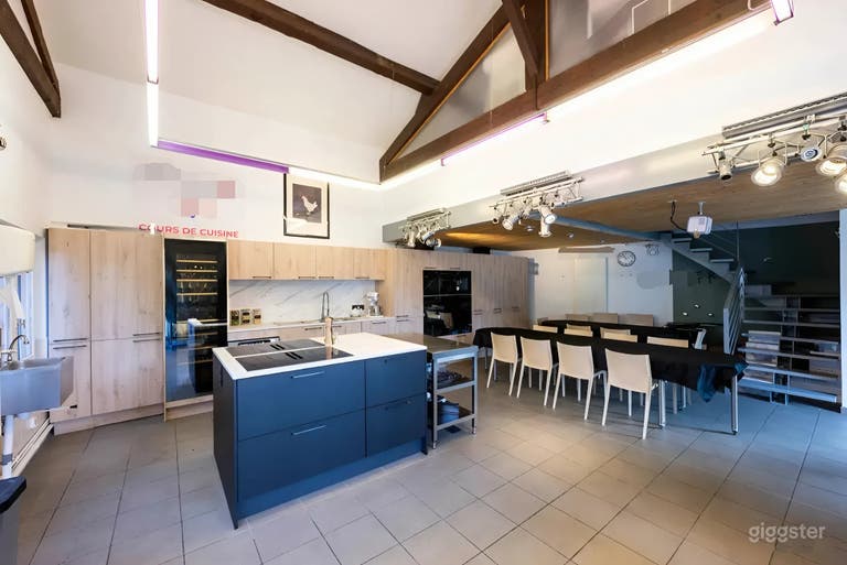  Studio de Cuisine Professionnel & Espace Événementiel avec Cuisine de Chef 