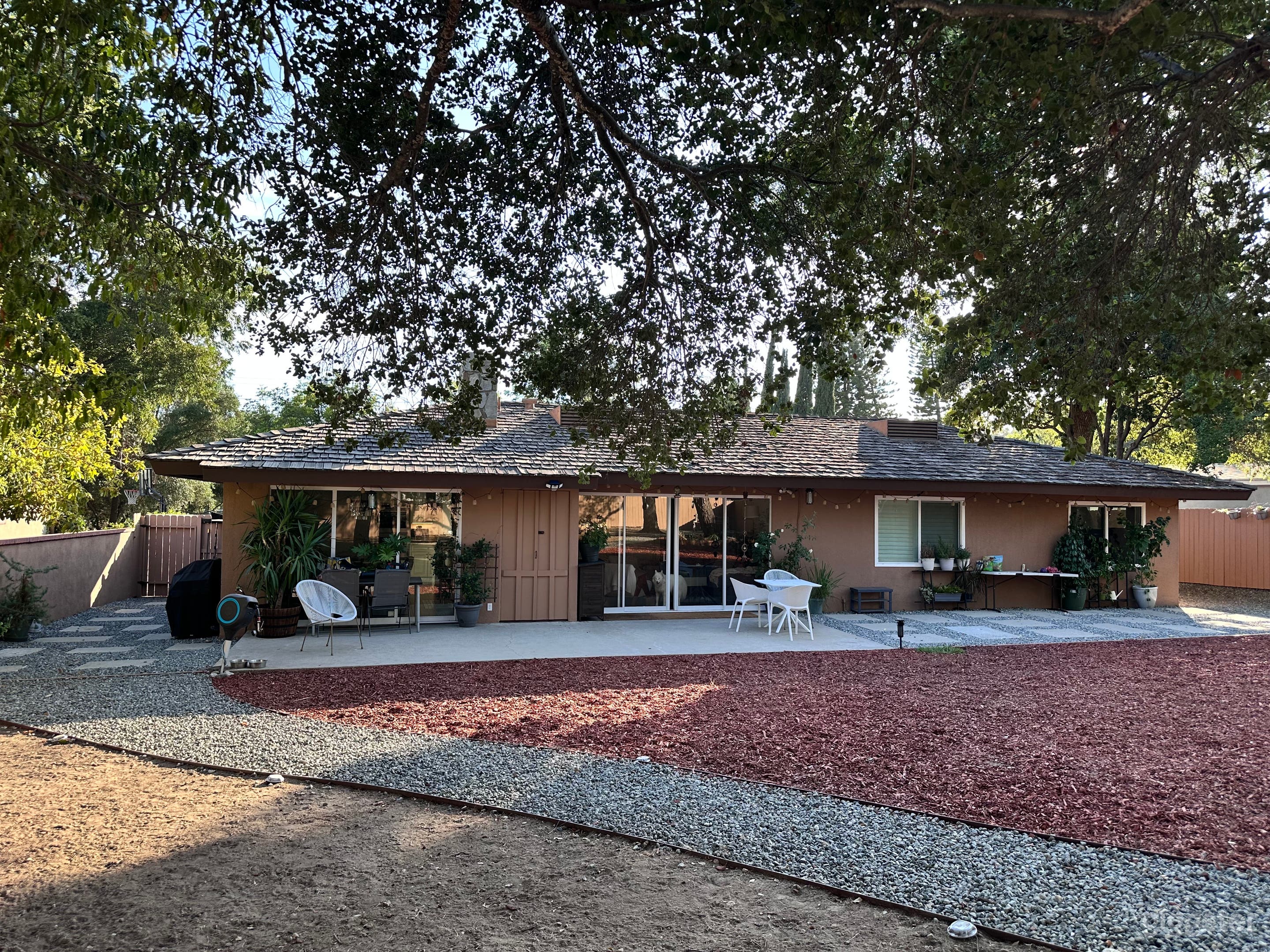 The house - back side