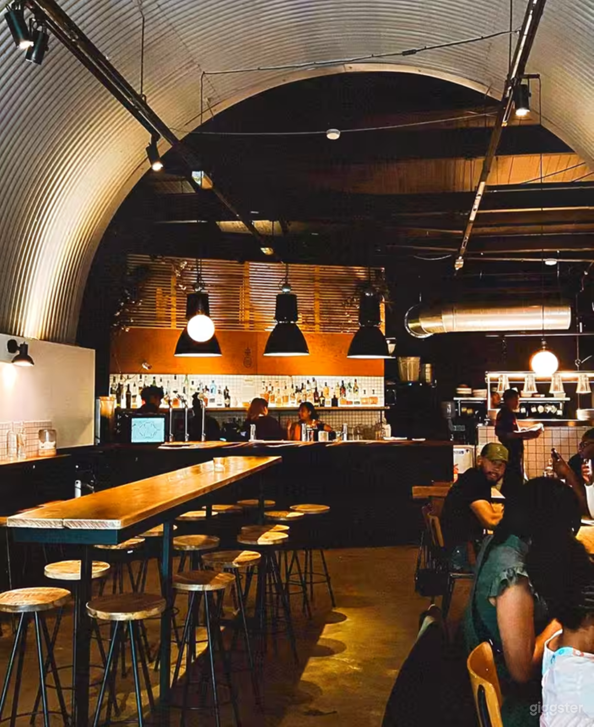 Industrial-Chic Event Space with Cozy Ambiance Photo 2