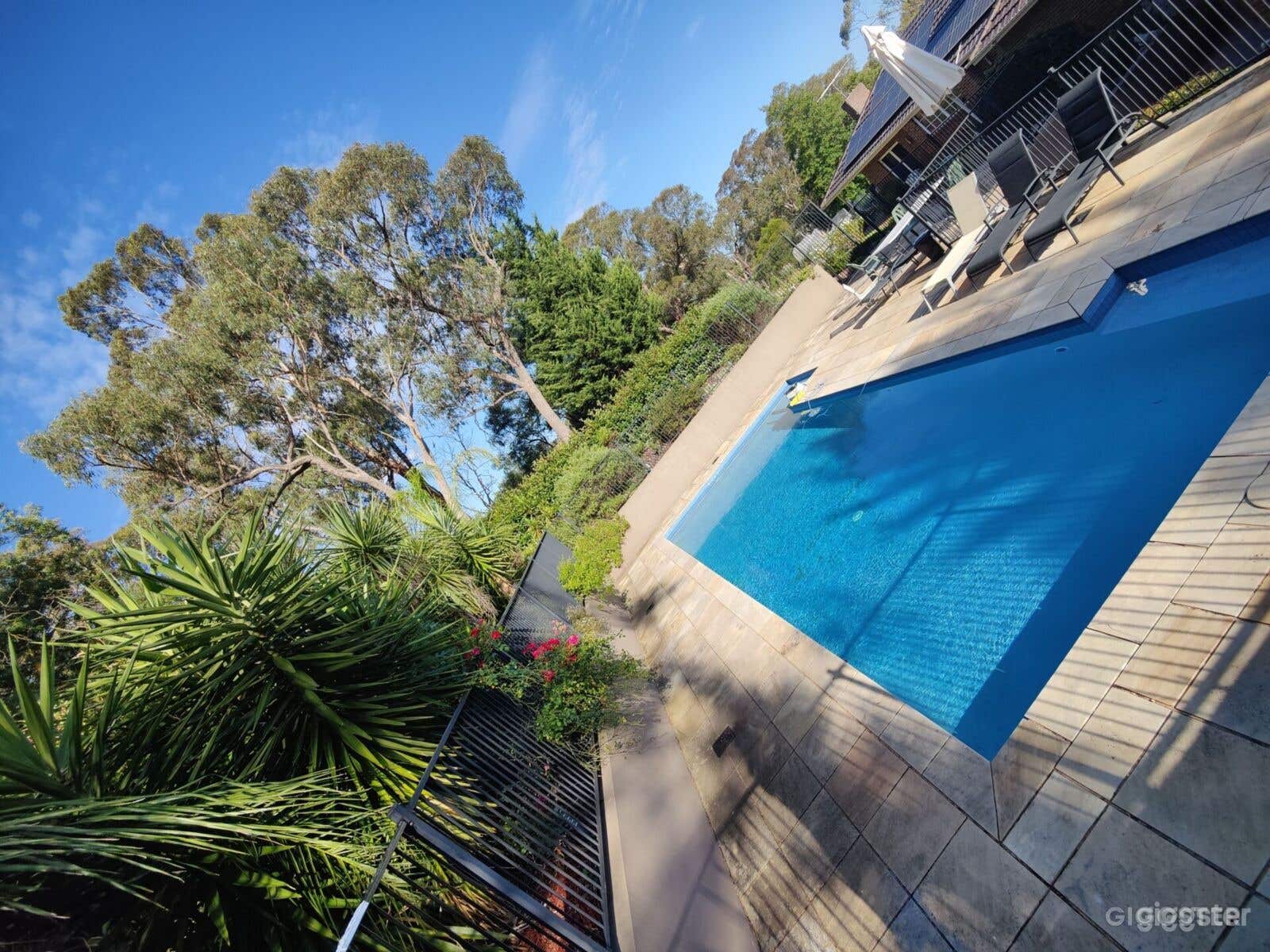 Your Own Private Pool Surrounded by a Beautiful Garden Photo 4