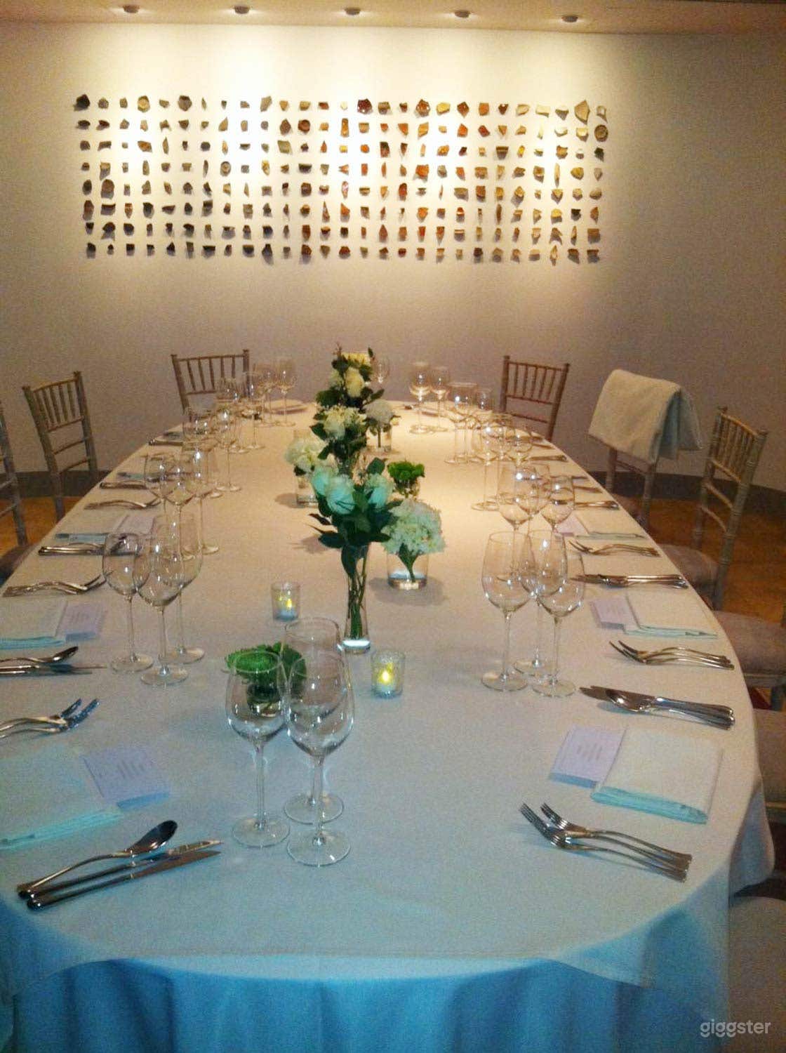 Lovely Terrace Boardroom at London Museum Spaces Photo 3