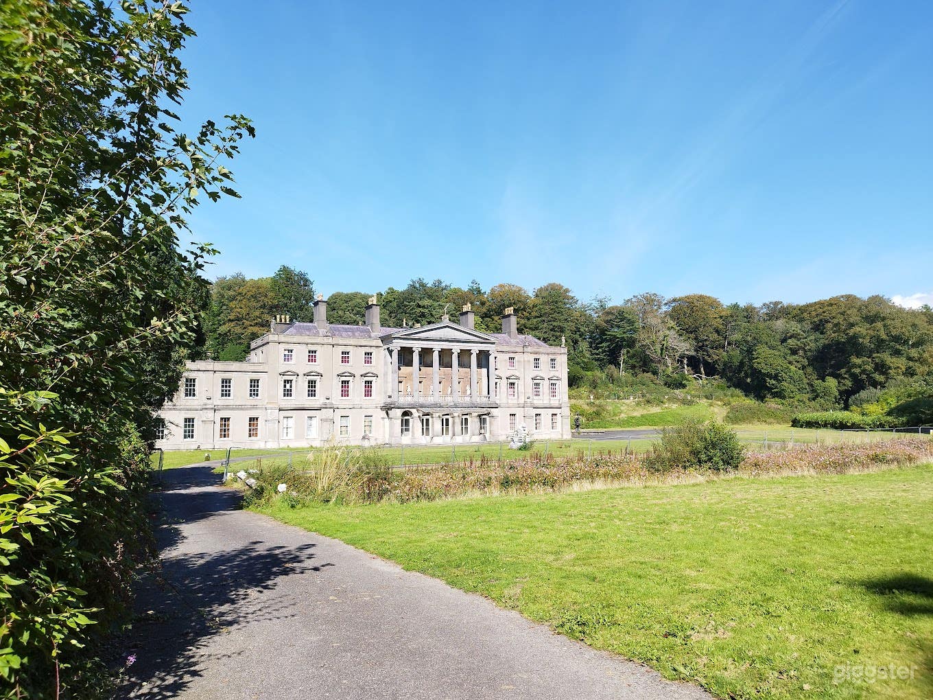 Front of the Mansion