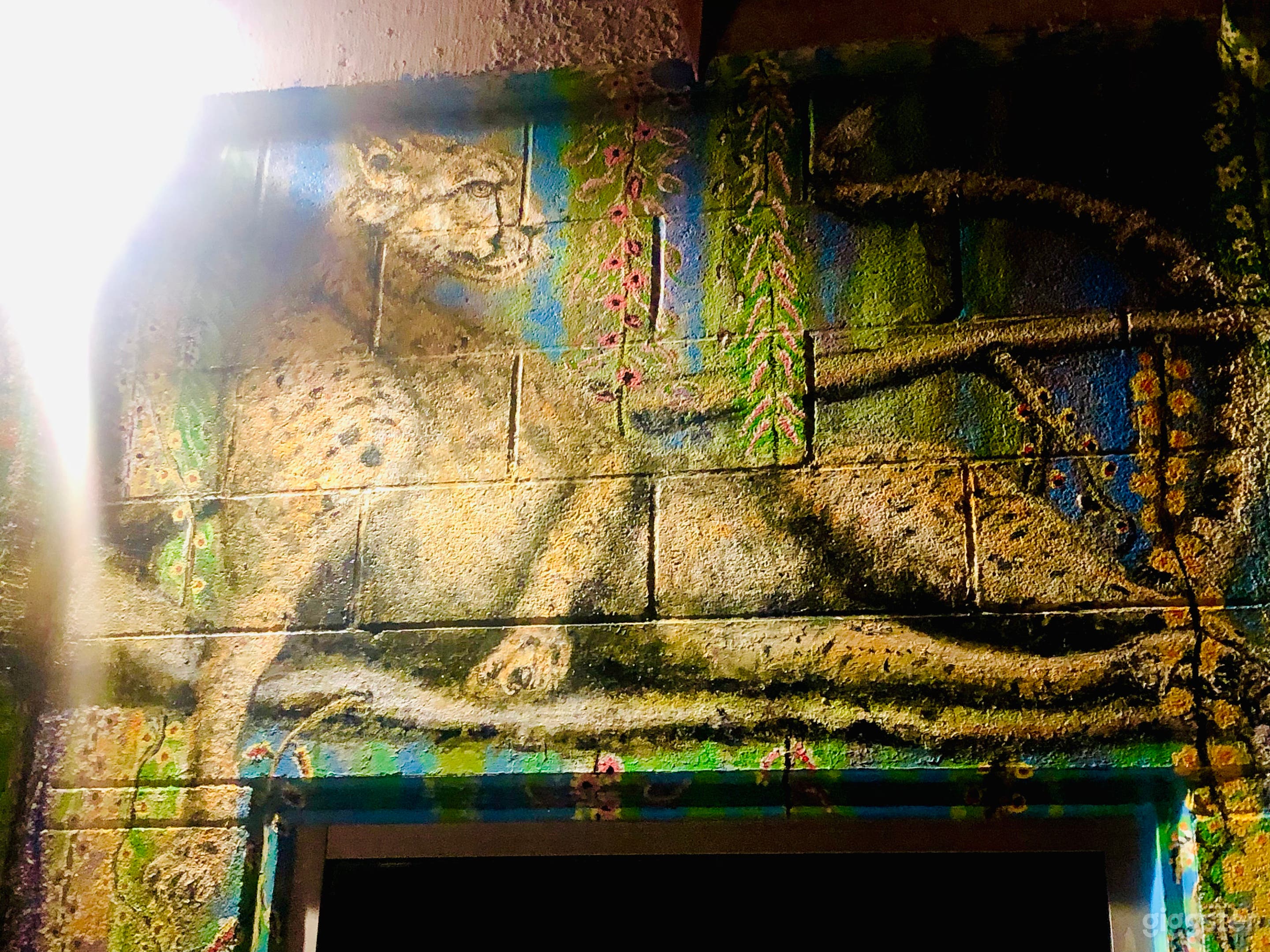 The Emotional Tyrant is the artist mural on the front of the building.