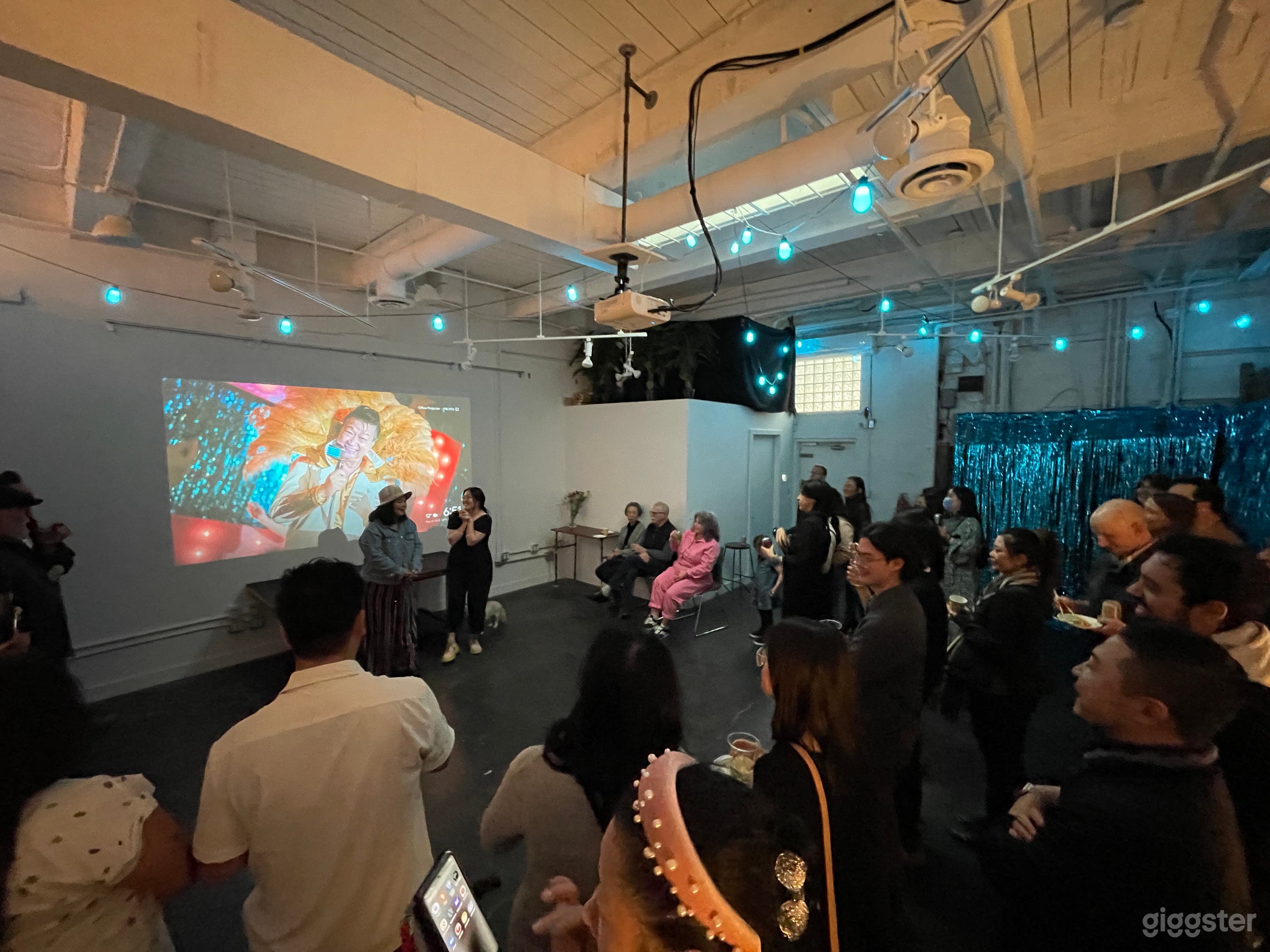 The Studio space also converts into a nice screening area for wine &amp; cheese style events.