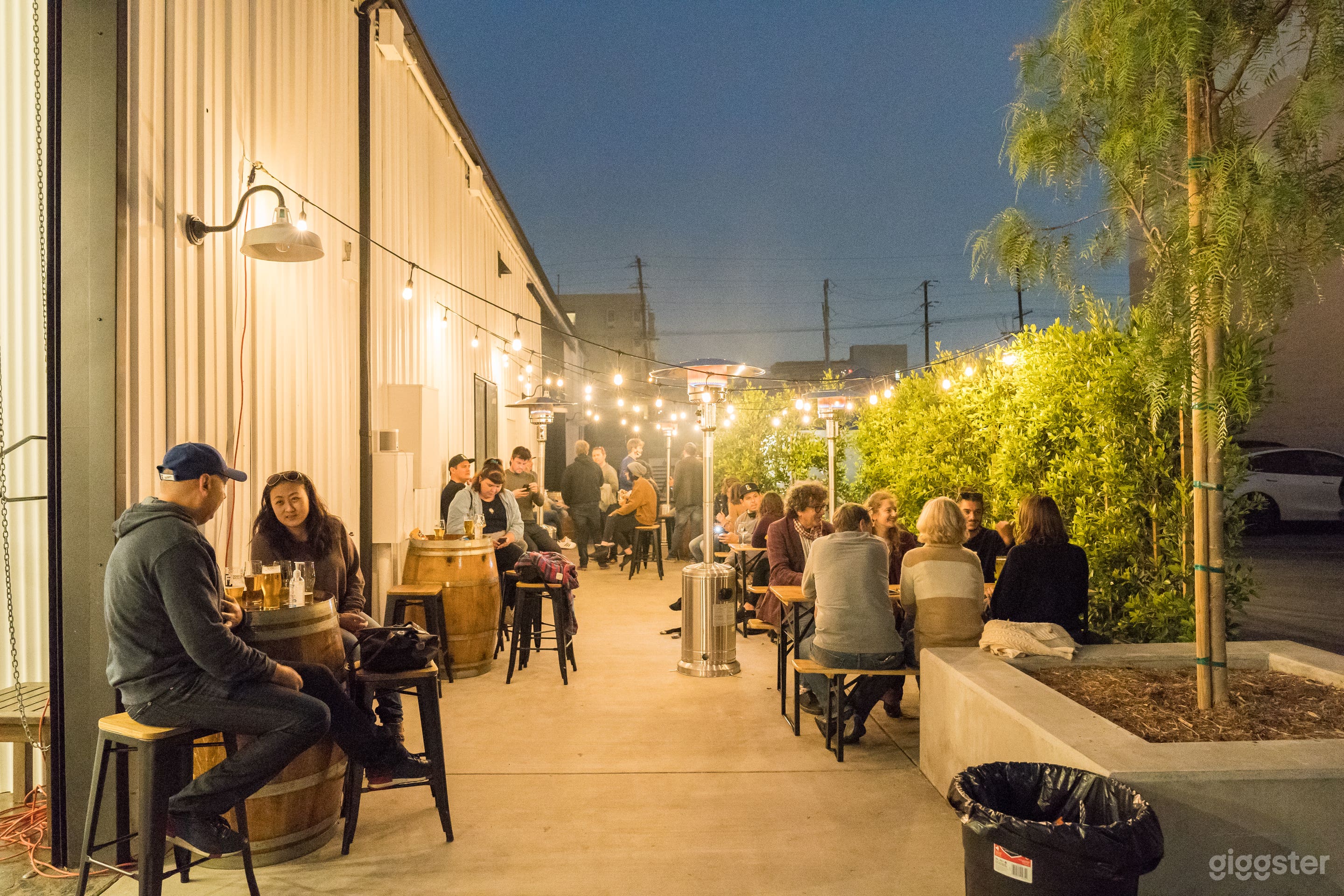 Patio - seating for about 50; total capacity 75